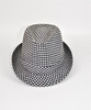 3pc 1.5" Brim Fedora Hat H8764F