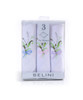 Ladies Embroidered Cotton Handkerchief 3pc Box Set WEH3602