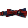 Silk College Banded Bow Tie CBB3601