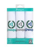 "#1 Grandpa" Cotton Embroidered Handkerchiefs MGE3003