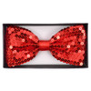 Men's 2.5" Large Sparkle Sequin Banded Bow Ties SQBTXL