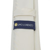White Microfiber Poly Woven 2.25" Slim Panel Tie - MPPW1606