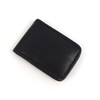 Black Leather Money Clip MC2096-BK