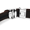 Men's Genuine Leather Sliding Buckle Ratchet Belt MGLBB24