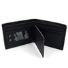 Bi-Fold Leather Wallet with Decorative Front Detail MLW5185