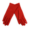 Women's Stylish Touch Screen Gloves with Button Accent & Fleece Lining-LWG06