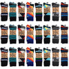 24-Packs (72 Pairs) Assorted Men's Casual Fancy Socks 3PKS/ASST2