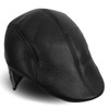 Fall/Winter Traditional Leather Ivy Hat with Ear Flaps  - H177306
