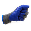 12 Pack Working Gloves with Rubber Palm Coated - Blue- WGL1713