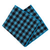 12pc Classic Plaid 100% Cotton Checked Pocket Square Handkerchiefs - CH17-CK