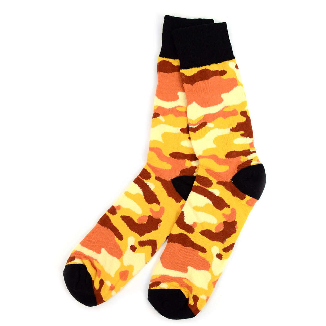 Men's Color Camo Novelty Socks - NVS19288