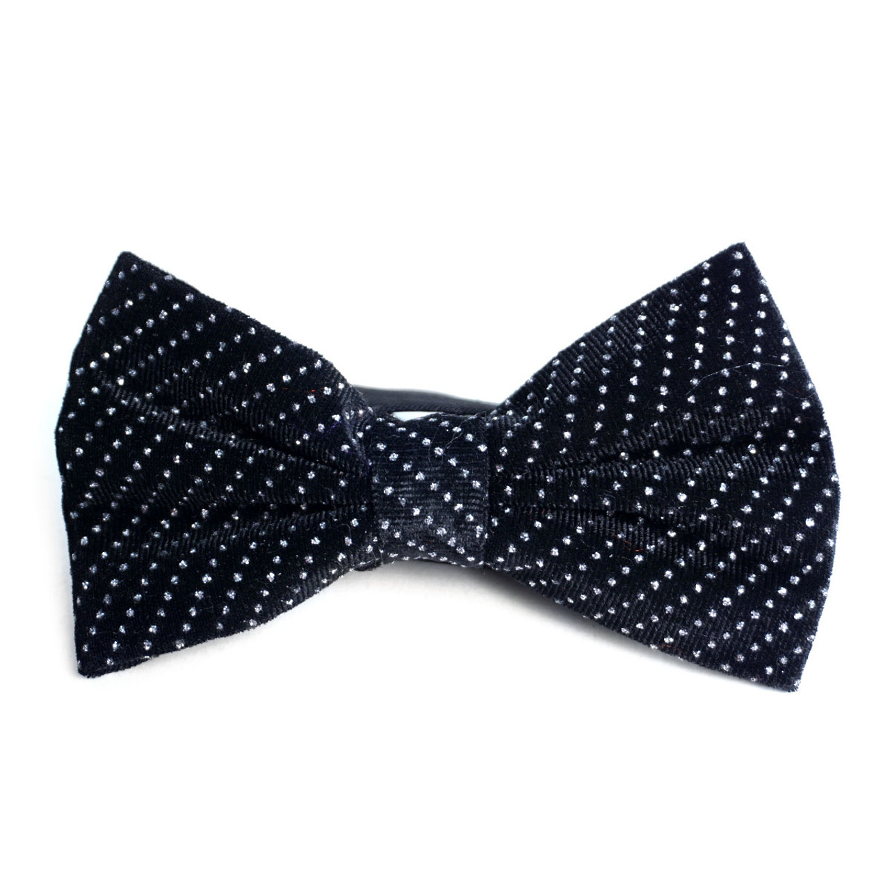 Royalty Black Rhinestone Bow