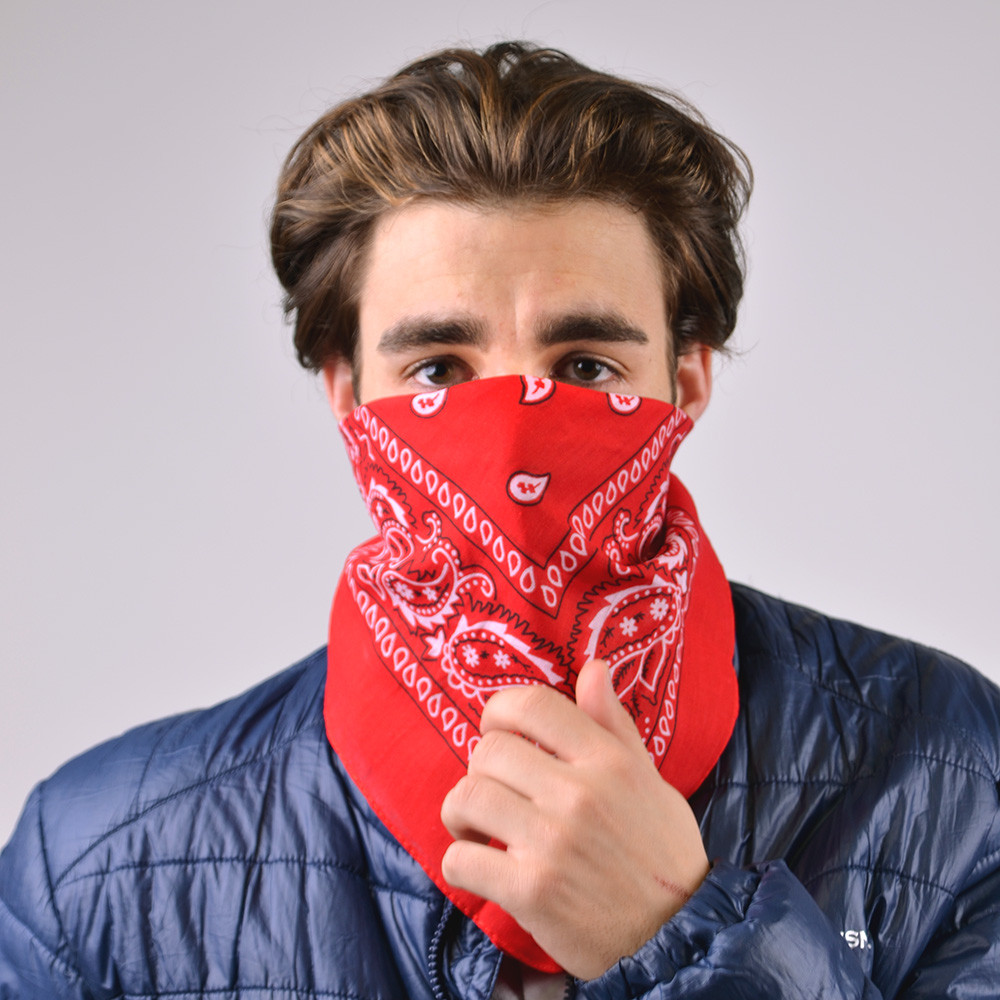 Bandana Red & White Duo Pack 2BNA-1WHT/1RD
