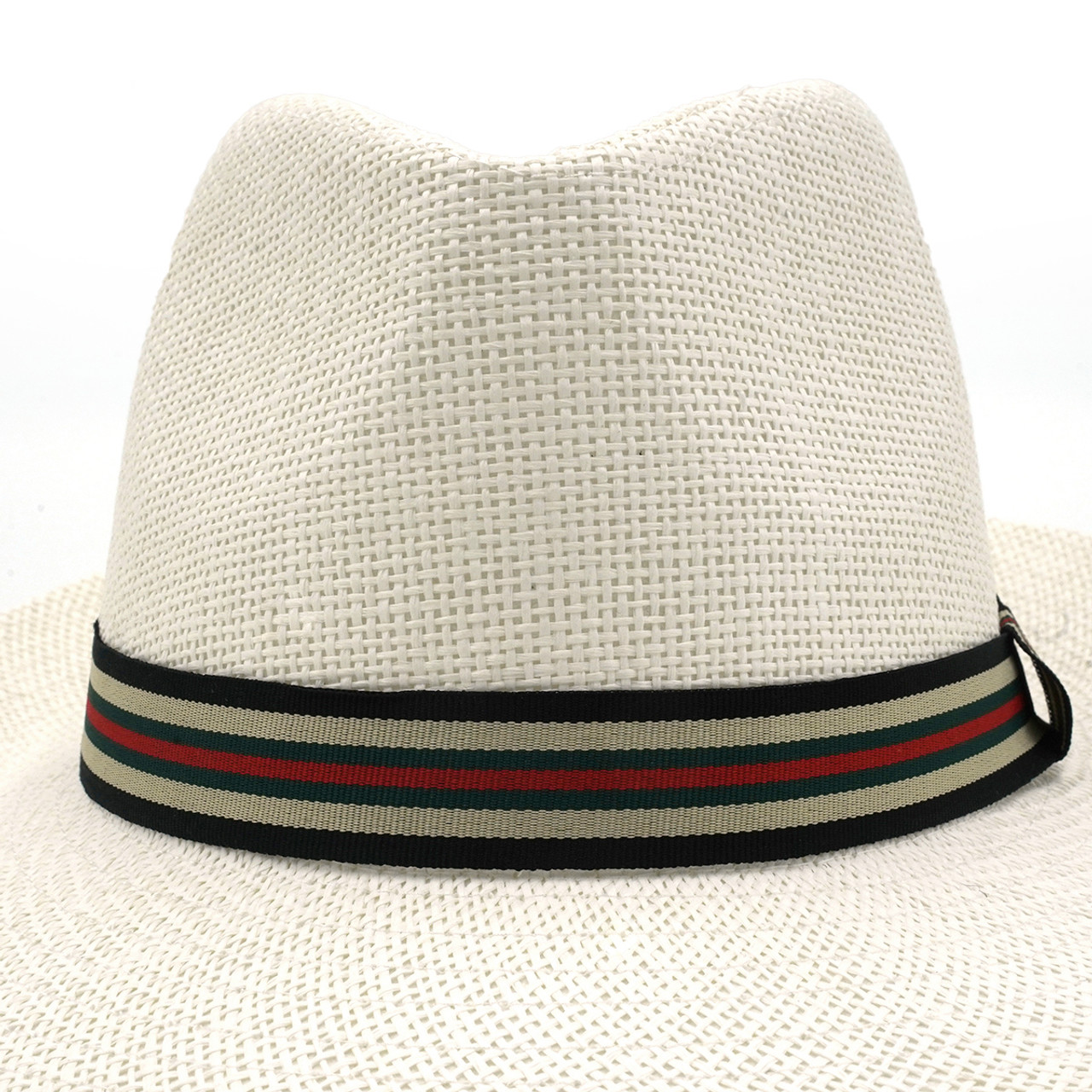 Wholesale Spring/Summer Classic Woven Trilby Fedora with