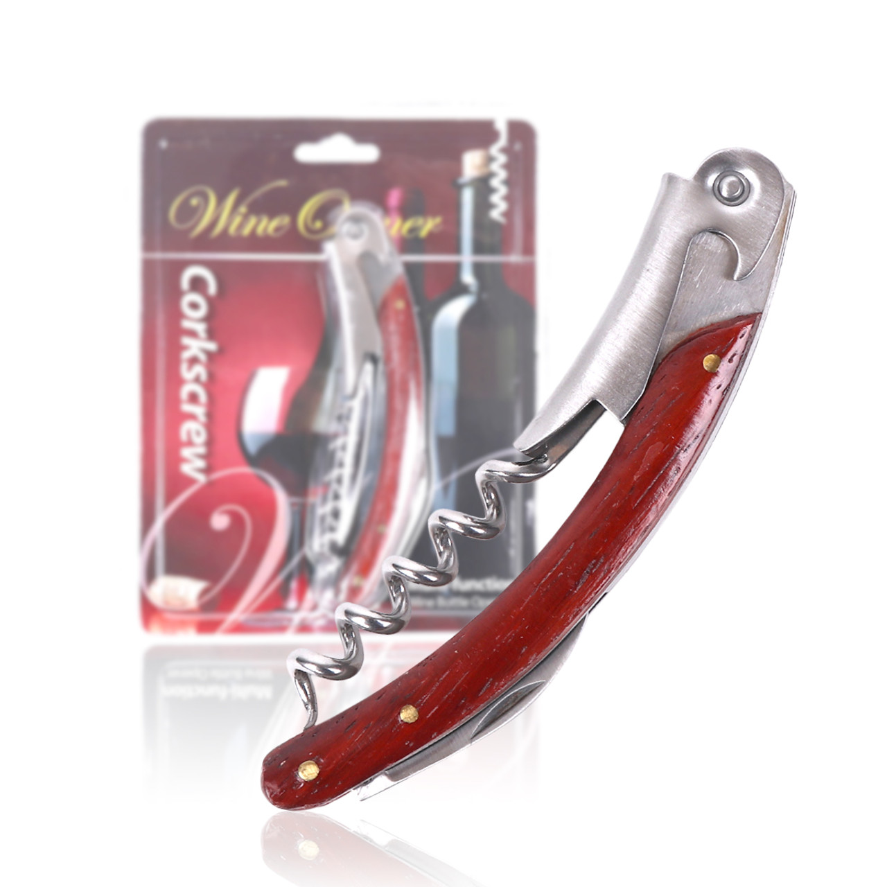 にに 12 pc Multi-Function Stainless Steel Wine Opener ZX