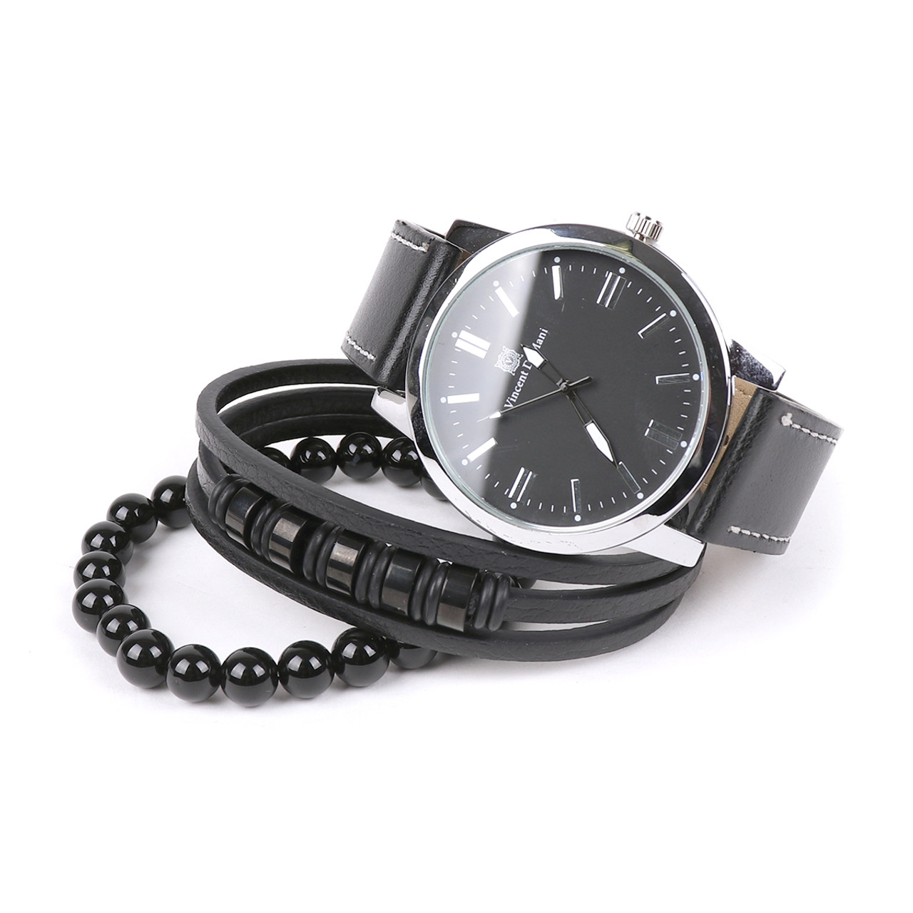 Mens watch and bracelet set Clearance