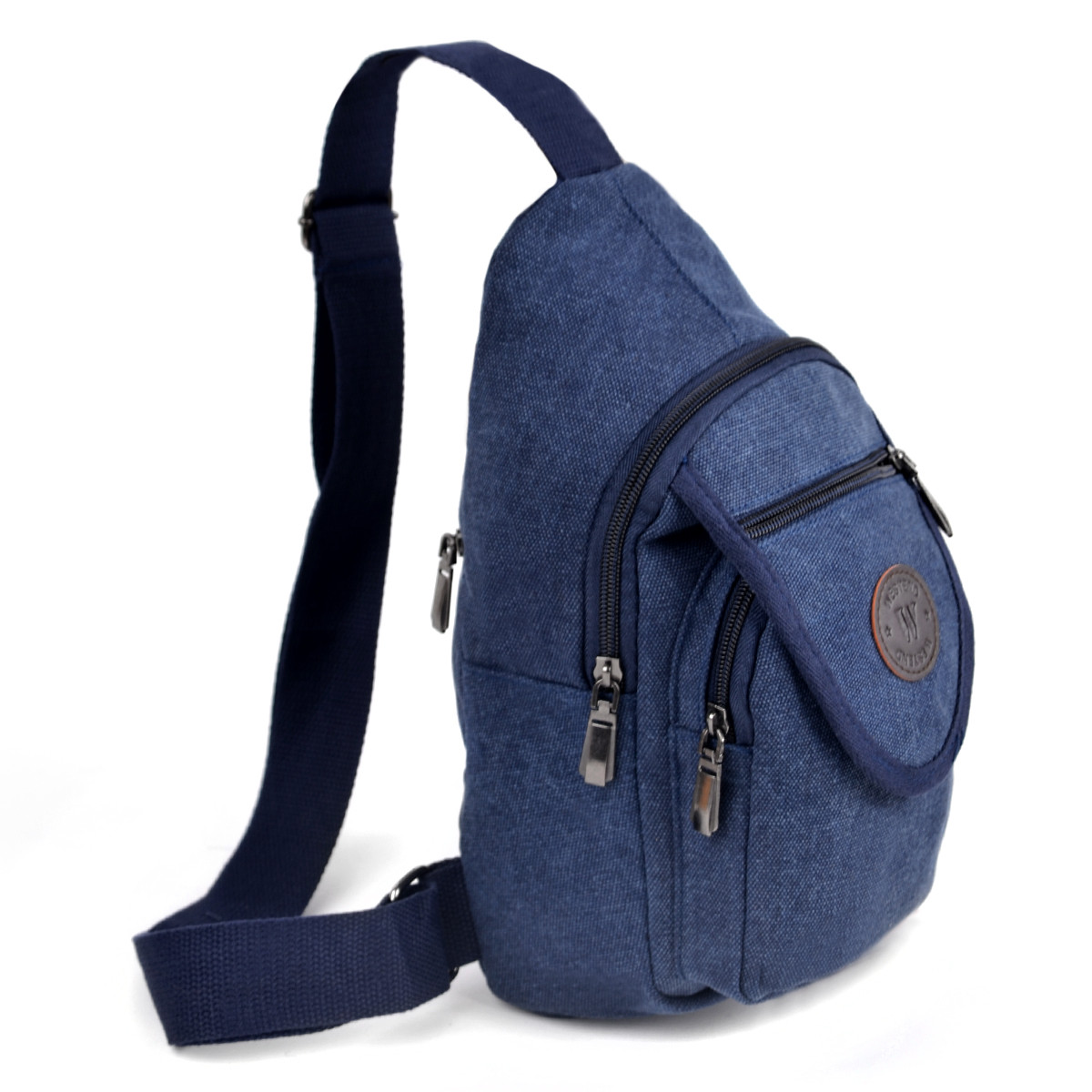 navy sling bag
