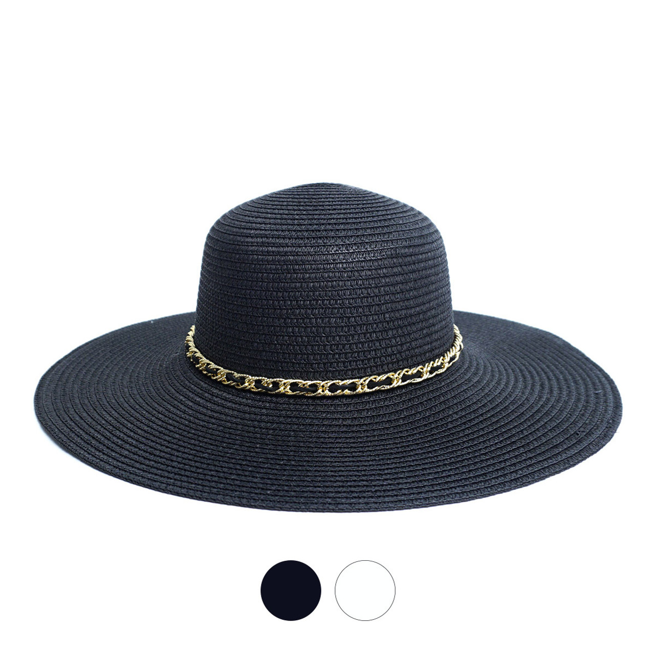 Chain hot sale floppy hat