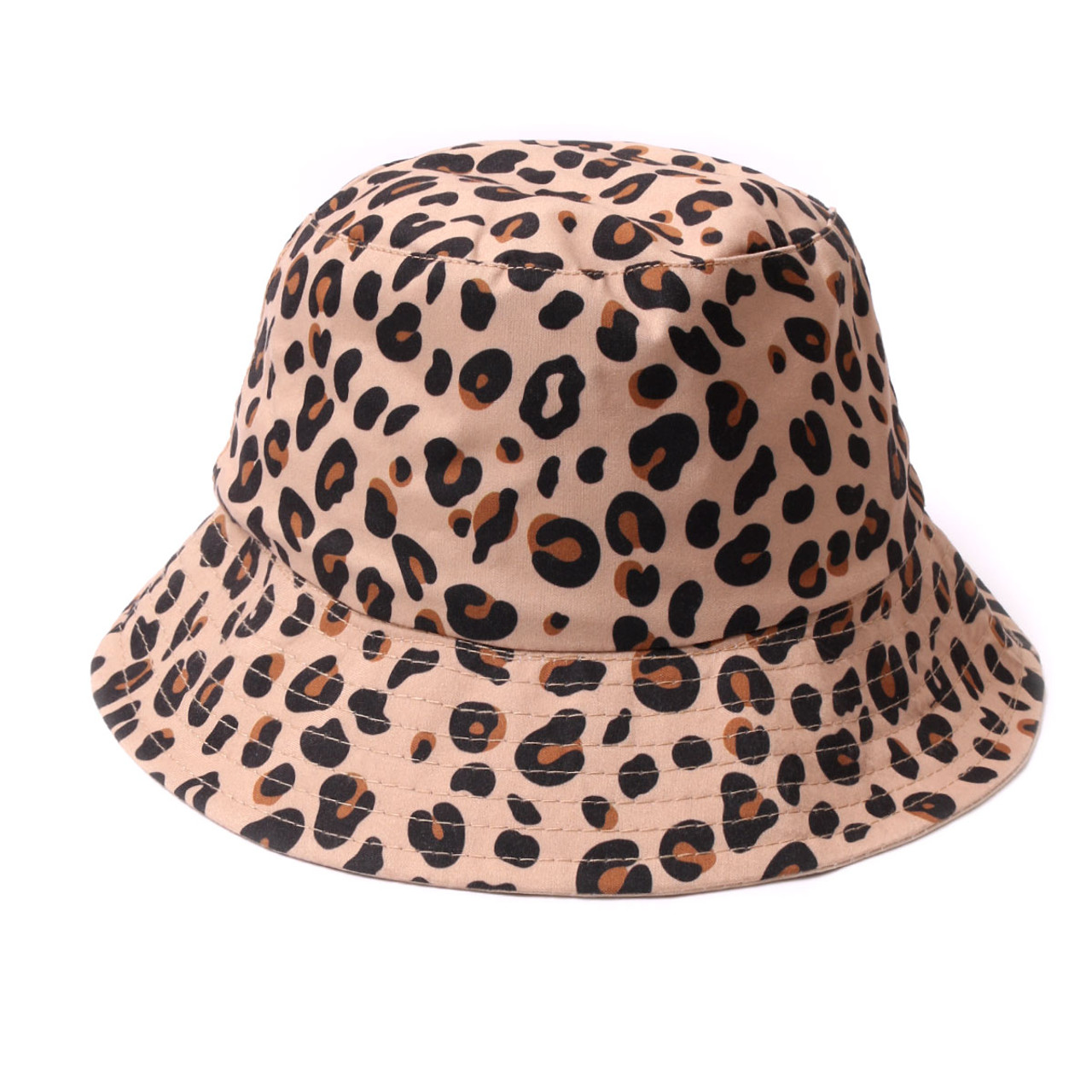 Leopard Bucket Hat- NBKHT1000-LEO - Selini New York