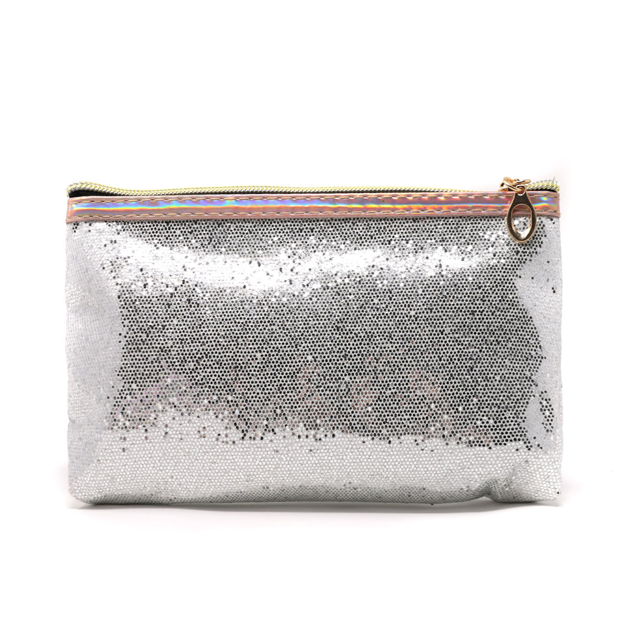 Set 2 Pc Love Glitter Bag Cosmetic -LNCTB1732