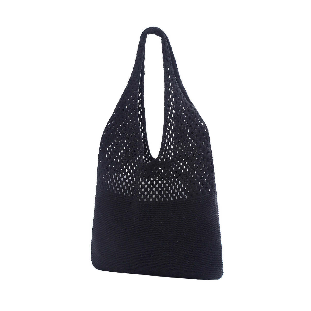 Mesh Tote Bag Black/Grey