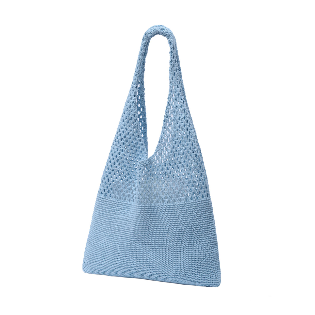 Mesh Knit Tote Bag | SeliniNY
