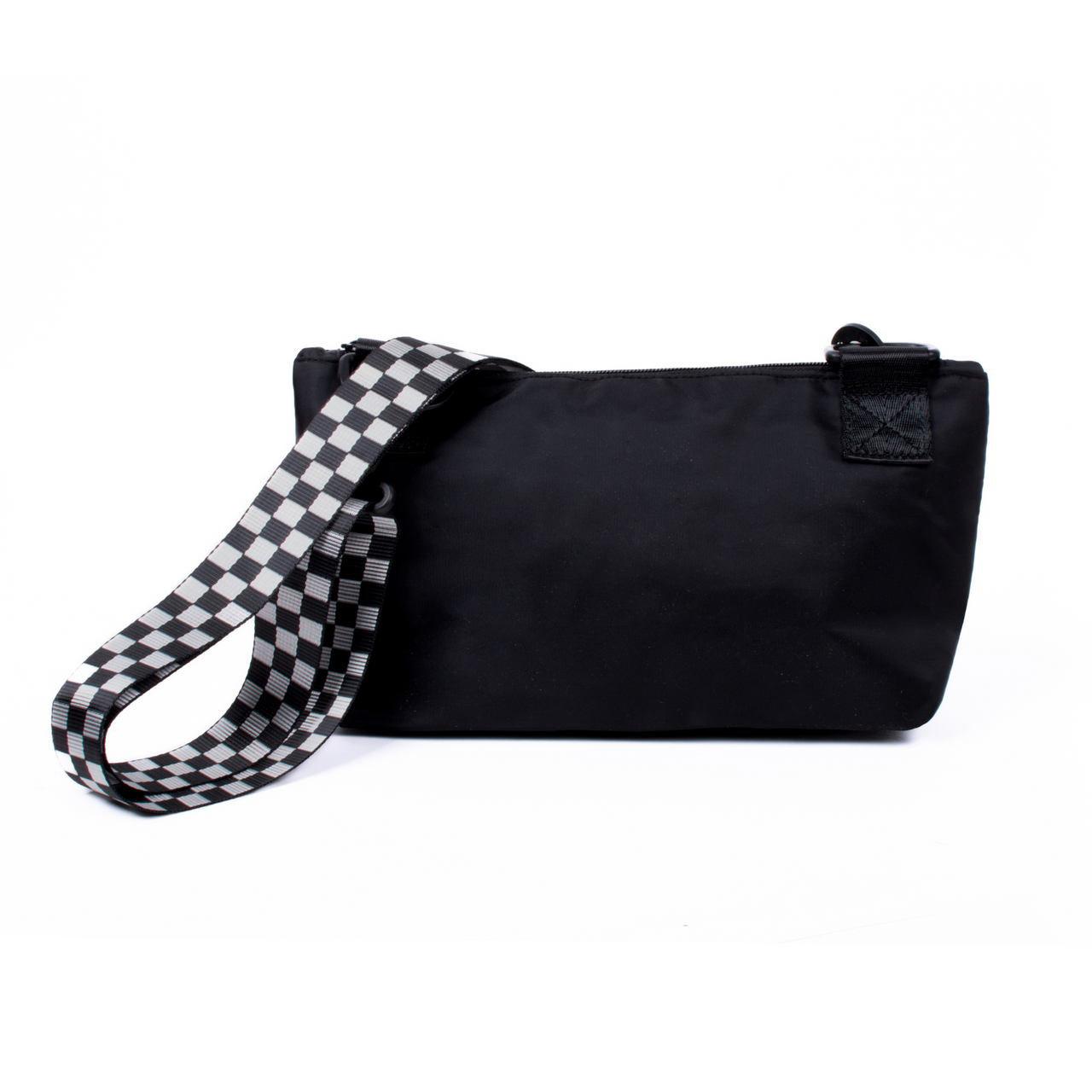 S black nylon crossbody bag