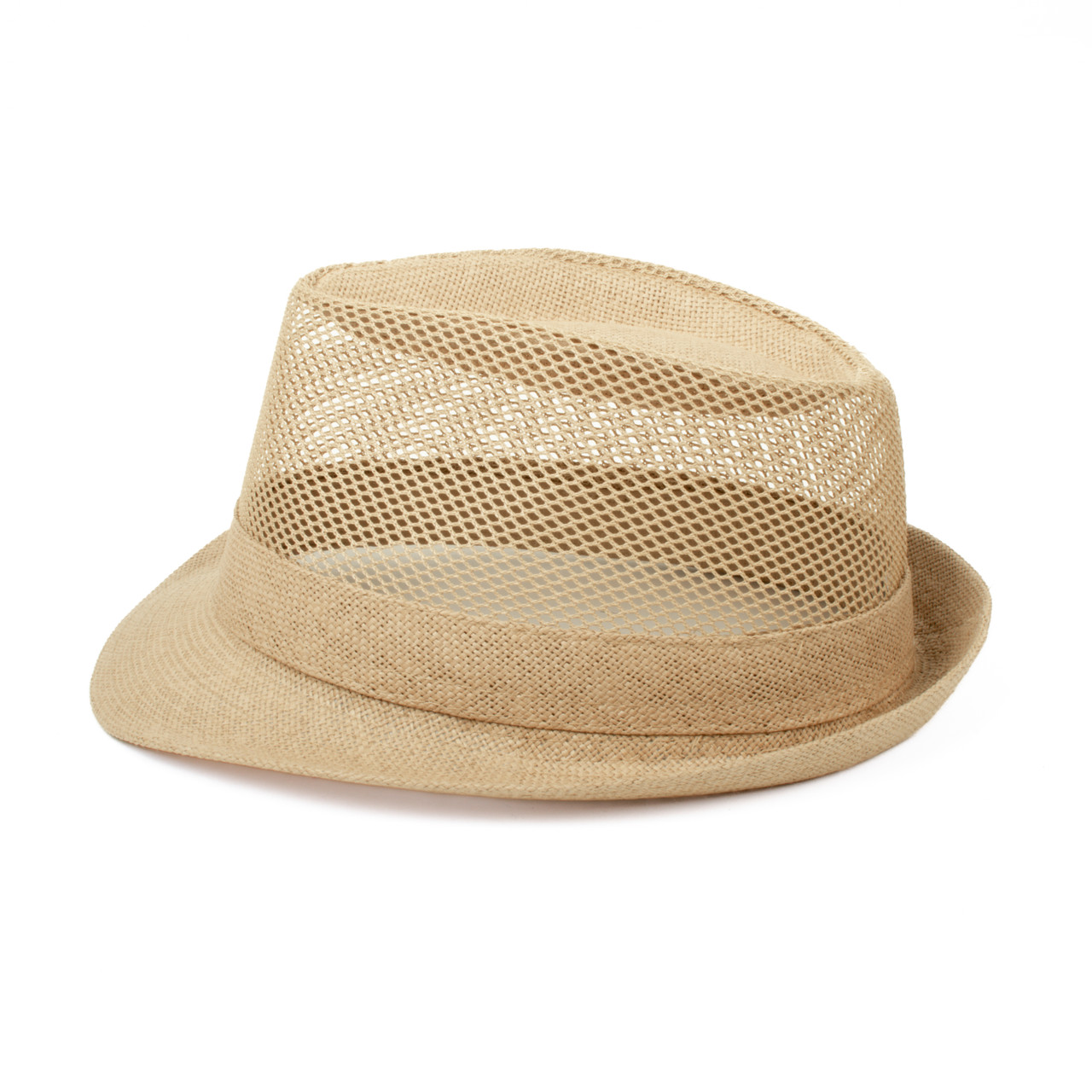 Men's S/S Cooling Mesh Fashion Fedora Hat SeliniNY Wholesale