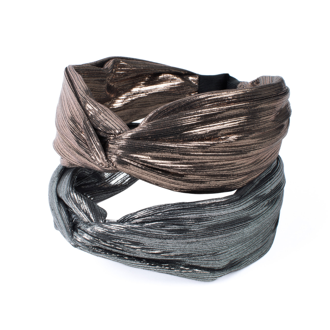 Carmine | solid textured knot headband