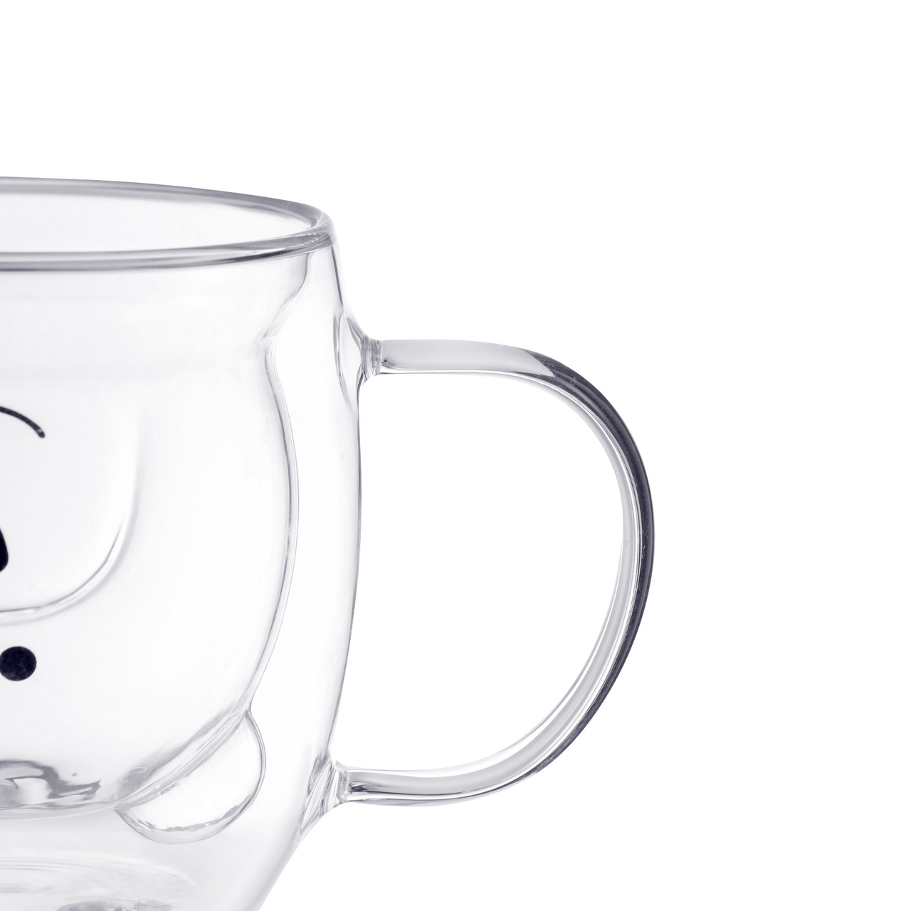 Double Wall Glass Cup Bear (250ml)