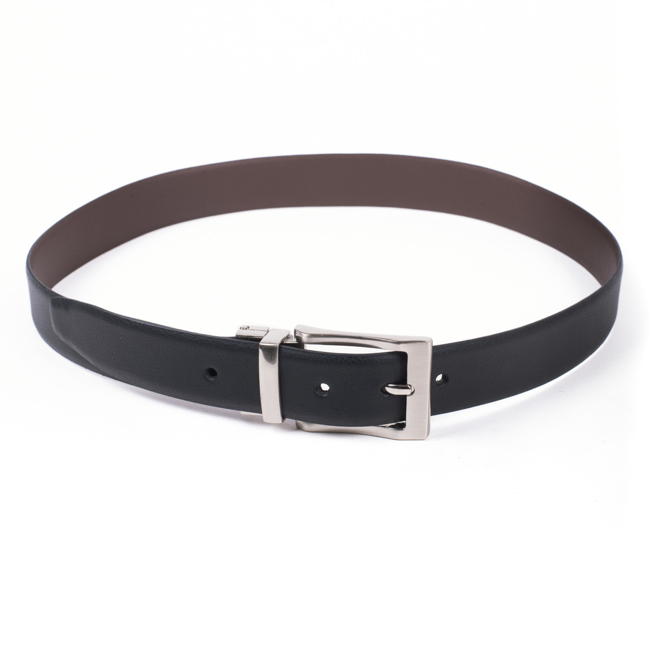 Mens Reversible Belt Black Brown Dress