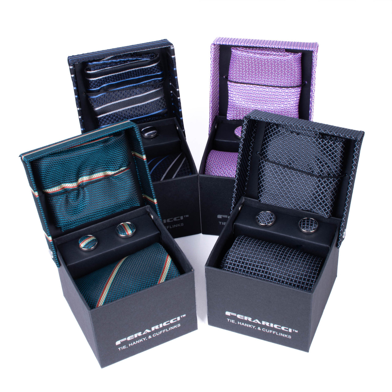 Hi-Tie 35 Pcs Gift Box Mens Tie Set Necktie with India | Ubuy