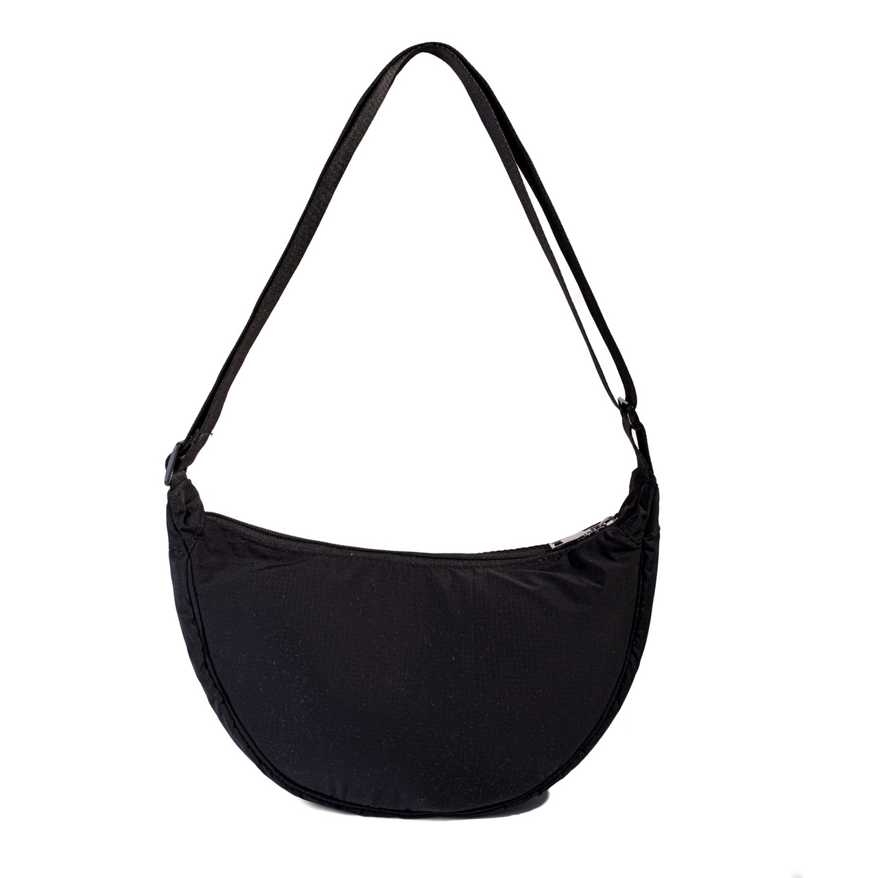 ★NlCK&NLCOLE★ LOOSE BIG CRYSTAL SHOULDER BAG_BLACK Noir Elspeth Curved Shoulder Bag - CHARLES & KEITH FI