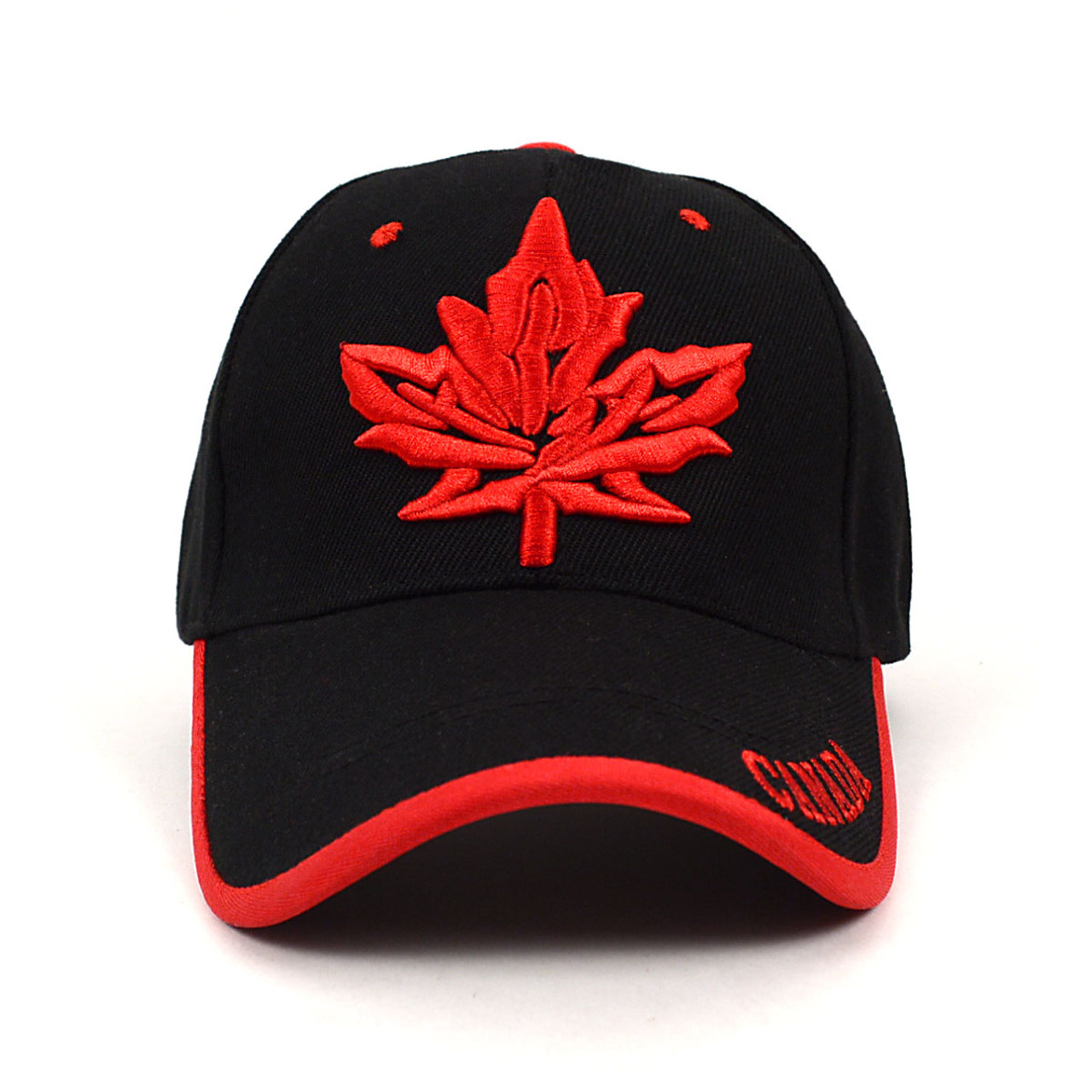 Red Ball Cap with Maple Leaf – Canadian War Museum Boutique