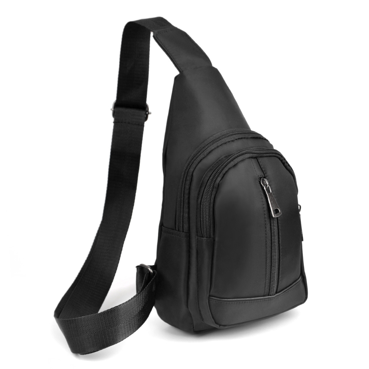 Sling Crossbody Backpack Shoulder Bag Men Women Leather Chest Purse Fanny  Pack 