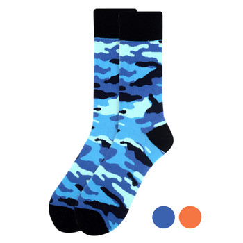 Men's Color Camo Novelty Socks - NVS19288