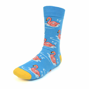 Men's Flamingo Novelty Socks - NVS19299 Men's Flamingo Novelty Socks - NVS19299