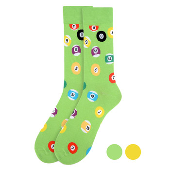 Men's Billiard Novelty Socks - NVS19300 Men's Billiard Novelty Socks - NVS19300