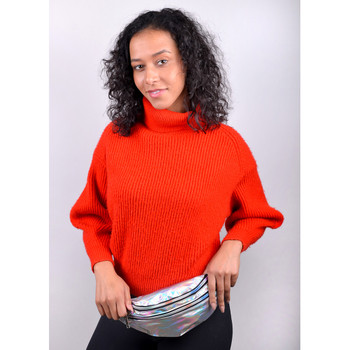 Silver Iridescent Holographic Waist Fanny Pack - LFBG1300