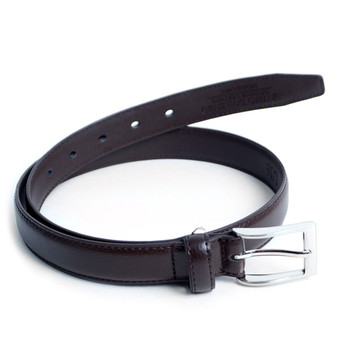 Boy's Genuine Leather Dress Brown Belt - BOYB0602-BR