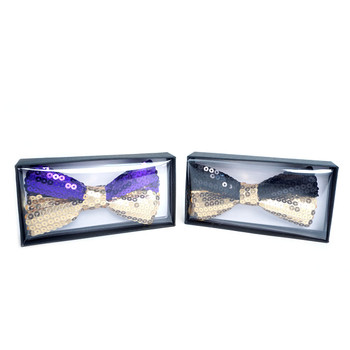 Men's Dual Sequin Bow Tie - DSQBT1200