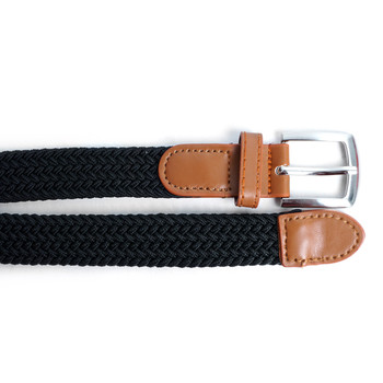 Umo Lorenzo Stretch Braided Woven Belts without Holes, Elastic Casual Belts  for Men and Women at  Men's Clothing store