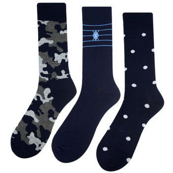 Assorted Pack (3 Pairs) Men's Casual Fancy Crew Socks 3PKS-DRSY16 Assorted Pack (3 Pairs) Men's Casual Fancy Crew Socks 3PKS-DRSY16