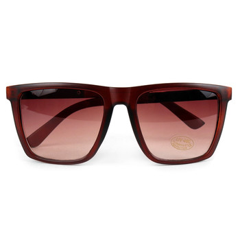 Brown Rectangular Sunglasses - MSG1006