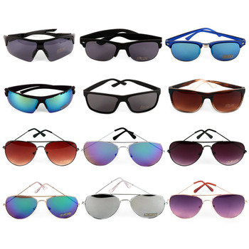 12pc Assorted Unisex Sunglasses - 12MSG1001 12pc Assorted Unisex Sunglasses - 12MSG1001