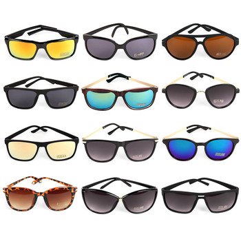 12pc Assorted Unisex Sunglasses - 12LSG1000 12pc Assorted Unisex Sunglasses - 12LSG1000