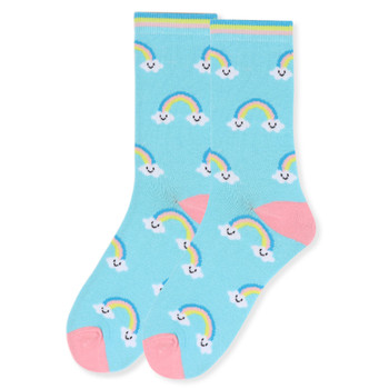Women's Novelty Rainbow Socks - LNVS19430 Women's Novelty Rainbow Socks - LNVS19430