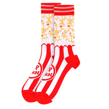 Men's Popcorn Novelty Socks - NVS19509-RD Men's Popcorn Novelty Socks - NVS19509-RD