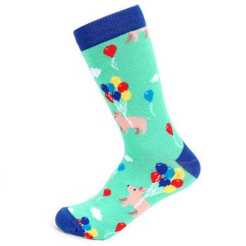 Women's Pig Novelty Socks - LNVS19545-TL Women's Pig Novelty Socks - LNVS19545-TL