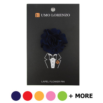 Solid Mini Bouquet Clutch Back Flower Lapel Pins- FLP1710 Solid Mini Bouquet Clutch Back Flower Lapel Pins- FLP1710